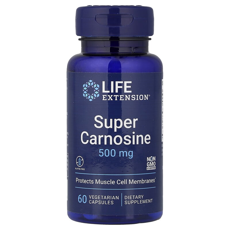 Life Extension, Super Carnosine, 60 Vegetarian Capsules