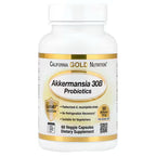 California Gold Nutrition, Akkermansia 30B, 60 Veggie Capsules