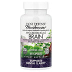 Host Defense, Mushrooms™, MycoBotanicals®, Brain, 60 Capsules