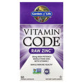 Garden of Life, Vitamin Code®, RAW Zinc™ with Vitamin C, 60 Vegan Capsules