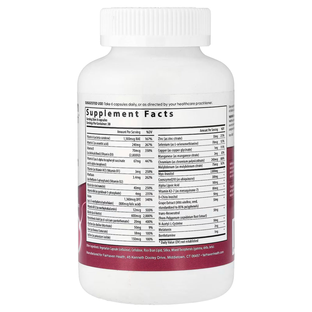 Fairhaven Health, FH Pro® For Women, 180 Capsules