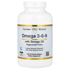 California Gold Nutrition, Omega 3-6-9s, with Omega-3 Fish Oil, 180 Fish Gelatine Capsules
