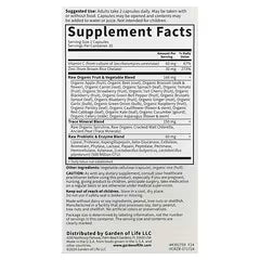 Garden of Life, Vitamin Code®, RAW Zinc™ with Vitamin C, 60 Vegan Capsules