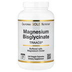 California Gold Nutrition, Magnesium Bisglycinate Chelate, Albion TRAACS®, 240 Veggie Capsules (100 mg per Capsule)