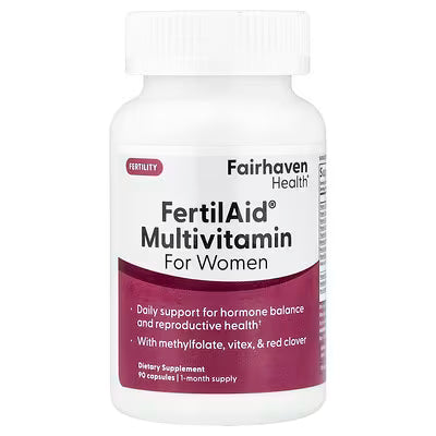 Fairhaven Health, FertilAid® Multivitamin For Women, 90 Capsules