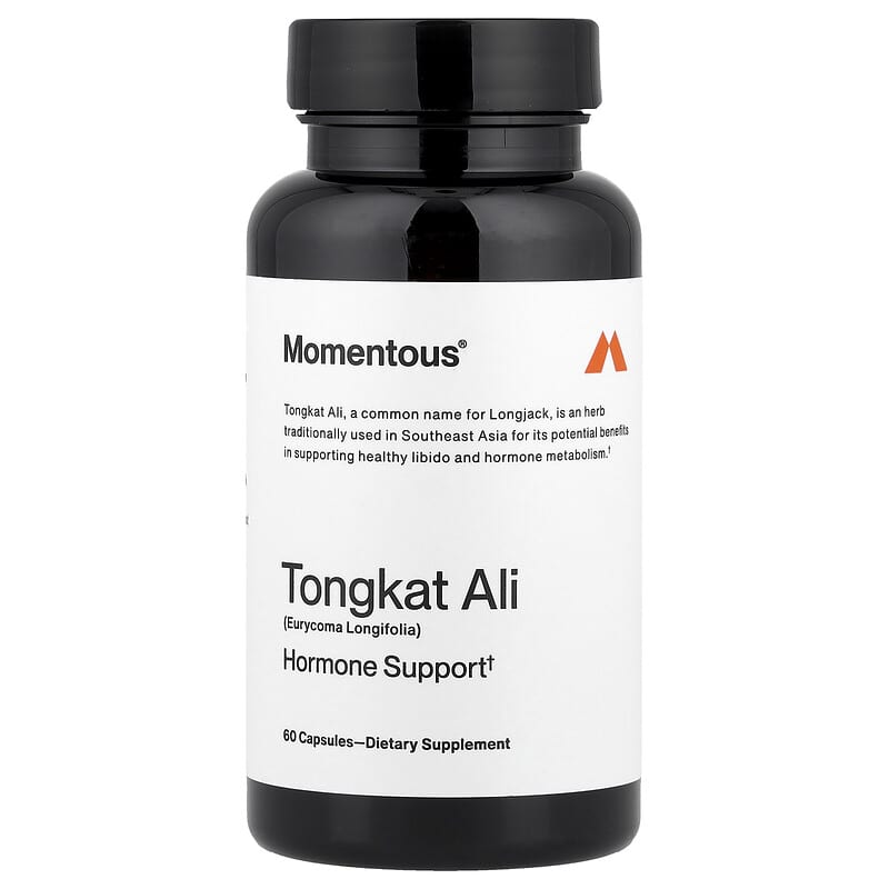 Momentous, Tongkat Ali, 60 Capsules (200 mg per Capsule)