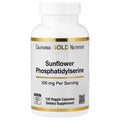 California Gold Nutrition, Sunflower Phosphatidylserine, 100 mg, 120 Veggie Capsules