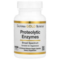 California Gold Nutrition, Proteolytic Enzymes with Fruit Derived Enzyme Blend, Rutin, Pancreatin Alternative Blend and Serratiopeptidase, 90 Delayed Release Veggie Capsules