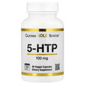 California Gold Nutrition, 5-HTP, 100 mg, 60 Veggie Capsules