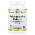California Gold Nutrition, Ashwagandha, 500 mg, 120 Veggie Capsules
