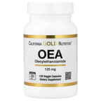 California Gold Nutrition, OEA Oleoylethanolamide, 125 mg, 120 Veggie Capsules