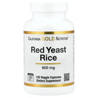 California Gold Nutrition, Red Yeast Rice, 600 mg, 120 Veggie Capsules