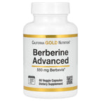California Gold Nutrition, Berberine Advanced, Berbevis Phytosome with Berberine Phospholipid, 550 mg, 60 Veggie Capsules