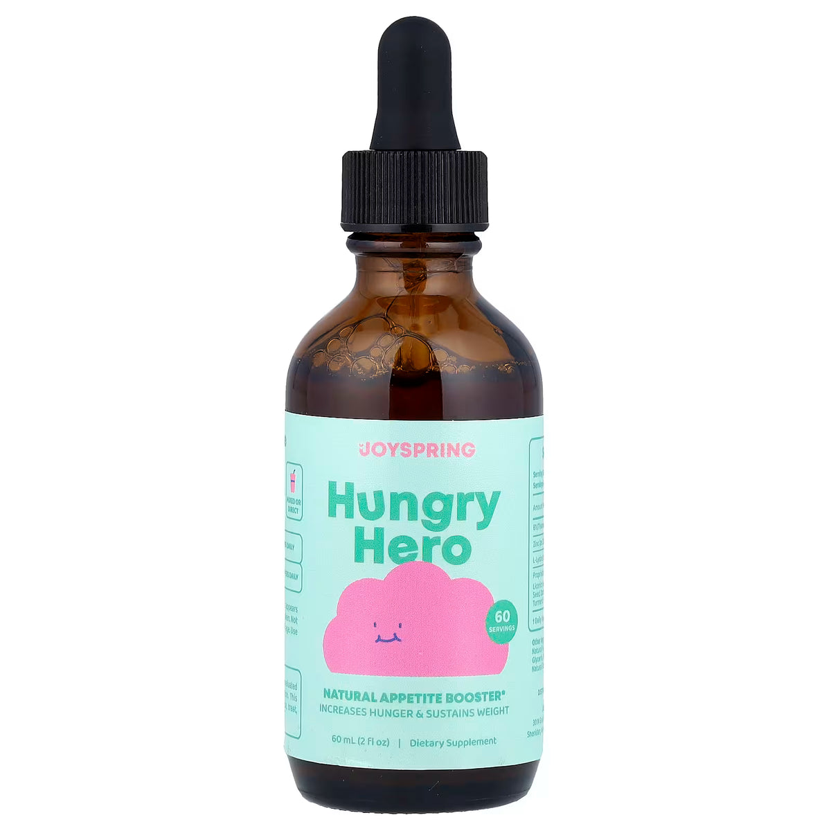 JoySpring, Hungry Hero, Natural Appetite Booster, 2 fl oz (60 ml)