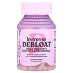 Lemme, Debloat, Daily Digestive Enzymes & Probiotics, 60 vegan capsules