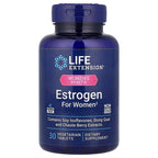 Life Extension, Women's Health, Oestrogen for Women, 30 Vegetarian Tablets