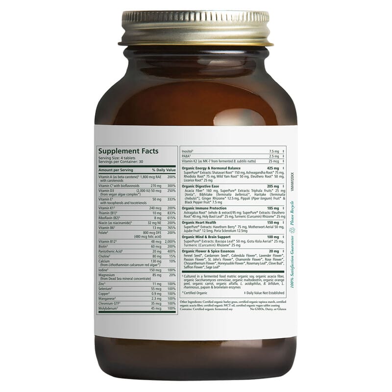 Pure Synergy, Vita-Min-Herb, Women's Multivitamin, 120 Tablets