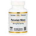 California Gold Nutrition, Peruvian Maca, 500 mg, 90 Veggie Capsules