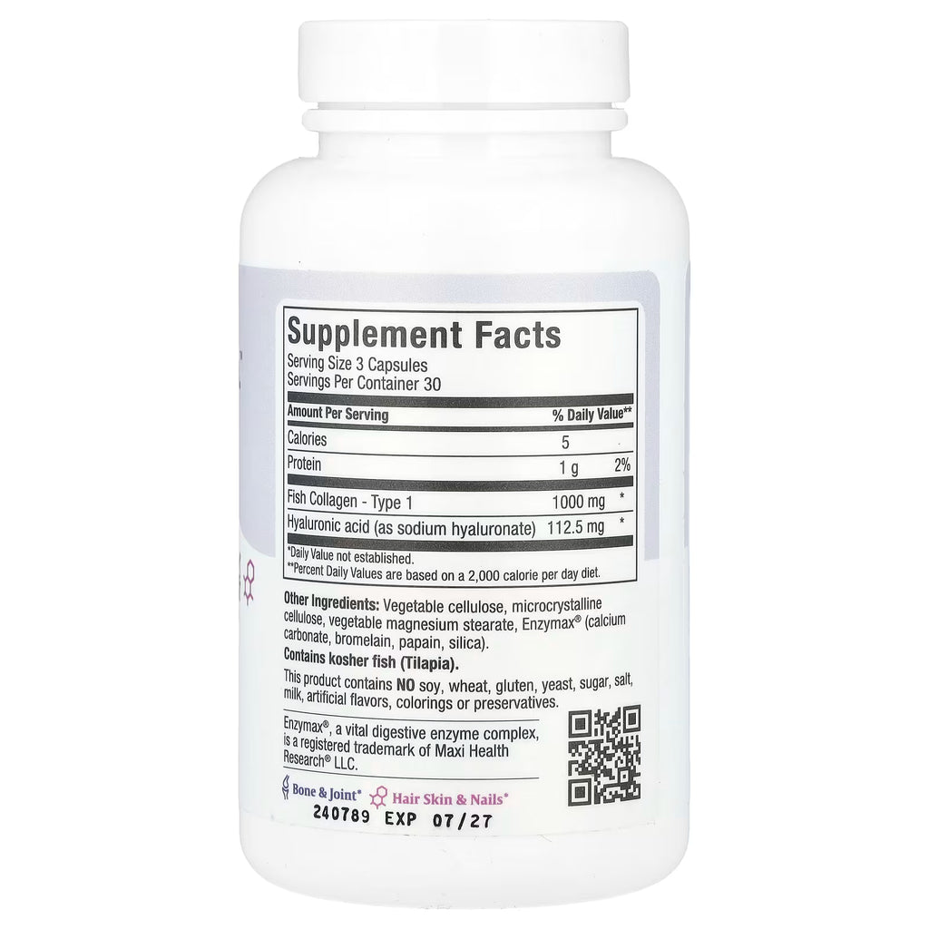 Maxi Health, Maxi Collagen H.A.™, 1,000 mg, 90 Maxicaps (333 mg per Capsule)