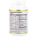 California Gold Nutrition, Multivitamin and Mineral with Methyl B12, Vitamin C, L-MethylFolate and Bio-Quercetin, Two-A-Day, 180 Veggie Capsules