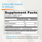 Doctor's Best, D-Ribose , 120 Veggie Caps (850 mg per Cap)