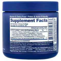 BodyHealth, Perfect Amino™, Mocha, 6.3 oz (178.5 g)