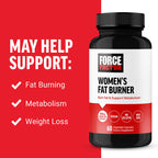 Force Factor, Women's Fat Burner, 60 Vegetable Capsules