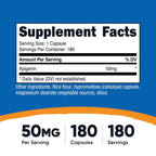 Nutricost, Apigenin, 50 mg, 180 capsules