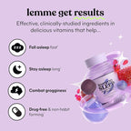 Lemme, Sleep Tight Gummies, Berry, 60 Gummies