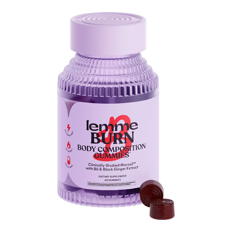Lemme, Burn Gummies, Berry, 60 Gummies