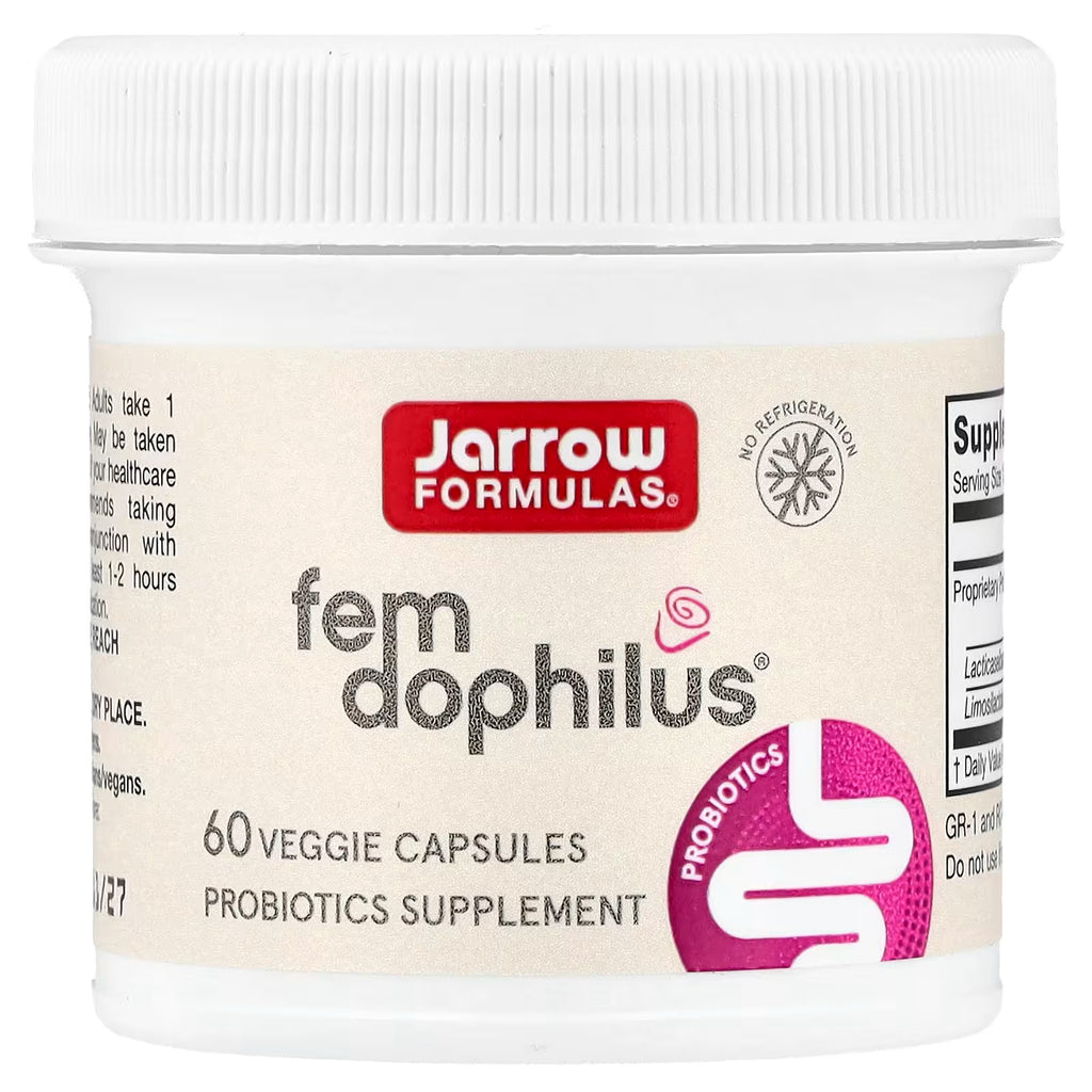 Jarrow Formulas, Vegan Fem Dophilus, 1 Billion CFU , 60 Veggie Capsules