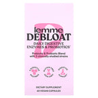 Lemme, Debloat, Daily Digestive Enzymes & Probiotics, 60 vegan capsules