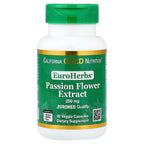 California Gold Nutrition, EuroHerbs®, Passion Flower Extract, Euromed Quality, 250 mg, 60 Veggie Capsules