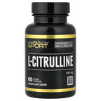 California Gold Nutrition, Sport, L-Citrulline, Kyowa Hakko, 500 mg, 60 Veggie Capsules