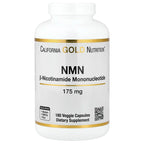 California Gold Nutrition, NMN, 175 mg, 180 Veggie Capsules