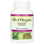 Natural Factors, Oil Of Oregano, 180 mg, 60 Softgels