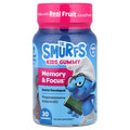 The Smurfs, Kids Gummy, Memory & Focus, Ages 4+, Smurf Berry, 30 Gummies