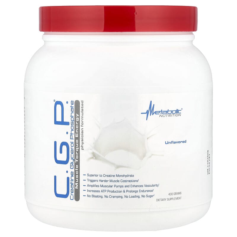 Metabolic Nutrition, C.G.P.®, Unflavoured, 400 g