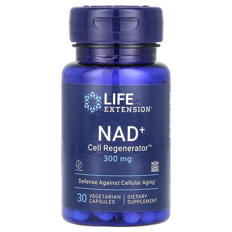 Life Extension, NAD+ Cell Regenerator, 300 mg, 30 Vegetarian Capsules