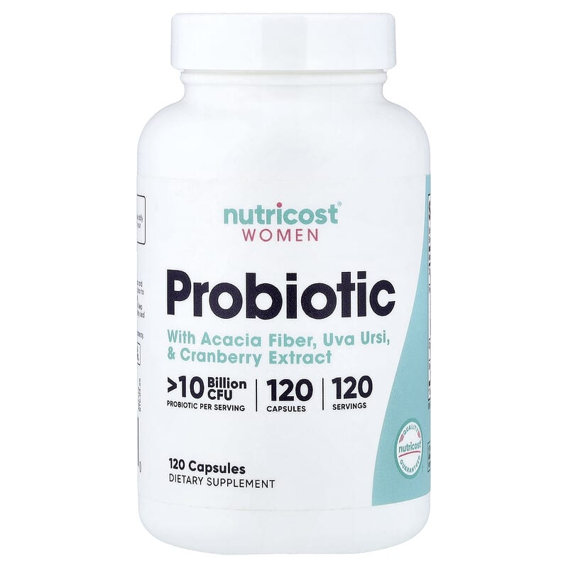 Nutricost, Women, Probiotic, 120 Capsules