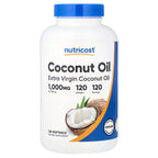 Nutricost, Coconut Oil, 1,000 mg, 120 Softgels