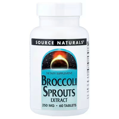 Source Naturals, Broccoli Sprouts Extract, 250 mg, 60 Tablets