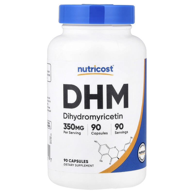Nutricost, DHM, 350 mg, 90 Capsules