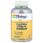 Solaray, Calcium Citrate Supreme™, 180 Capsules