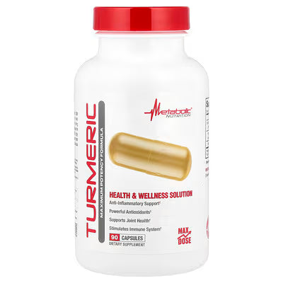Metabolic Nutrition, Turmeric, 90 Capsules