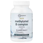 Micro Ingredients, Pure Methylated B Complex Vitamins with Vitamin C, 240 Capsules