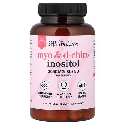 SMNutrition, Myo & D-Chiro Inositol, 120 Capsules