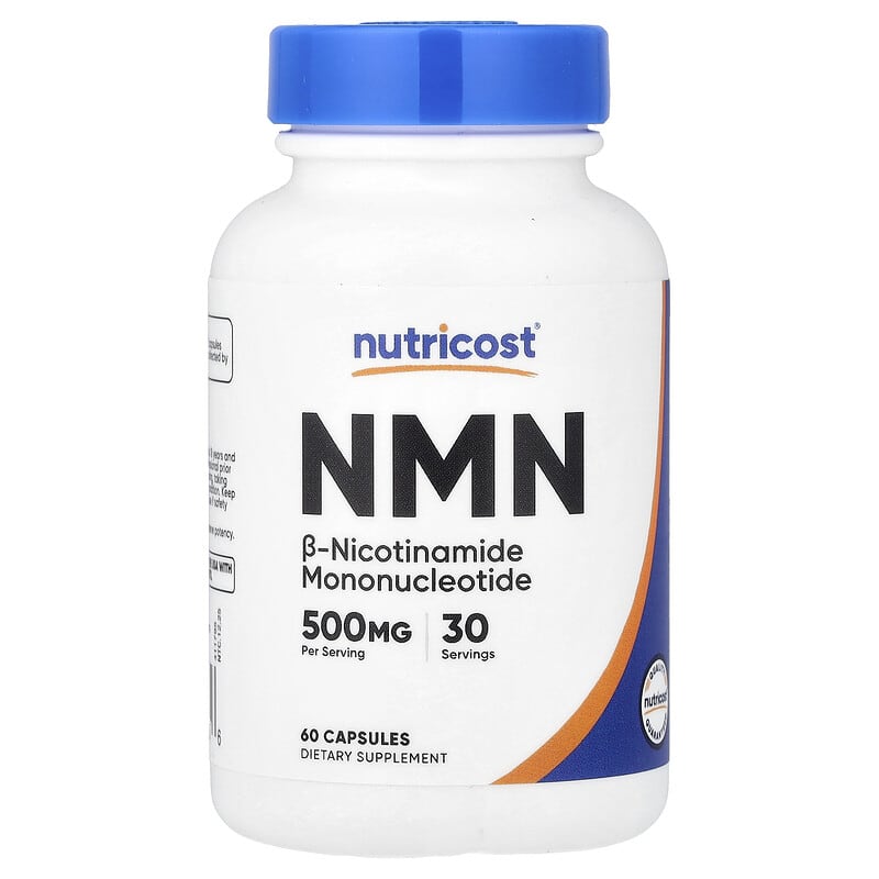 Nutricost, NMN, 60 Capsules (250 mg per Capsule)