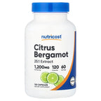 Nutricost, Citrus Bergamot, 120 capsules (600 mg per capsule)