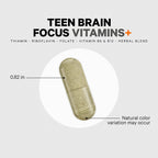 Codeage, Teen Brain Focus Vitamins+, 60 Vegetable Capsules